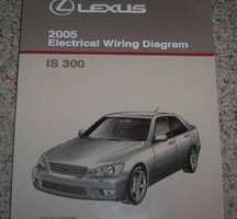 2005 Lexus IS300 Electrical Wiring Diagram Manual