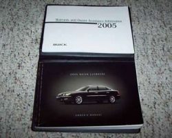 2005 Buick LaCrosse Owner's Manual Set