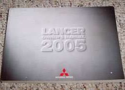 2005 Mitsubishi Lancer Owner's Manual