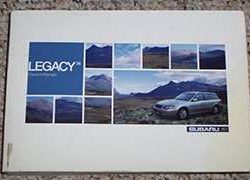 2005 Subaru Legacy & Outback Owner's Manual