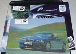 2005 BMW M3 Convertible Owner's Manual