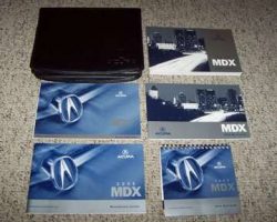2005 Acura MDX Owner's Manual Set