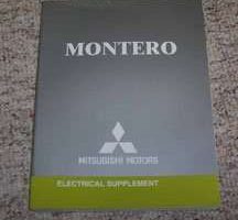 2005 Mitsubishi Montero Electrical Supplement Manual