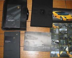 2005 Lamborghini Mercielago Roadster Owner's Manual