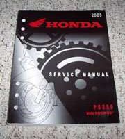 2005 Honda Big Ruckus PS250 Motorcycle Service Manual