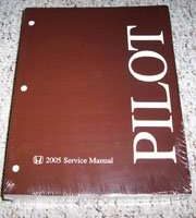 2005 Honda Pilot Service Manual
