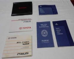 2005 Toyota Prius Owner's Manual Set