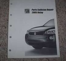 2005 Saturn Relay Parts Collision Repair Manual