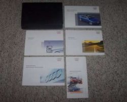 2005 Audi S4 Cabriolet Owner's Manual Set