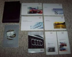 2005 Audi S4 Owner's Manual Set