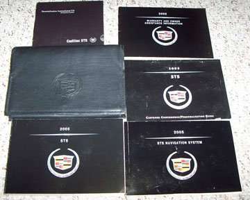 2005 Cadillac STS Owner's Manual Set