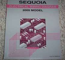 2005 Toyota Sequoia Electrical Wiring Diagram Manual