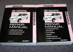 2005 Toyota Sienna Service Repair Manual