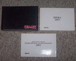 2005 GMC Sierra Owner's Manual Set