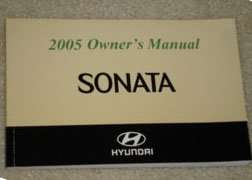 2005 Hyundai Sonata Owner's Manual