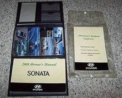 2005 Hyundai Sonata Owner's Manual Set