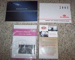 2005 Kia Sportage Owner's Manual Set