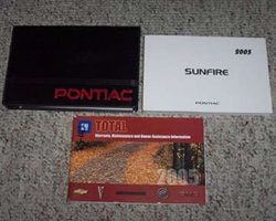 2005 Pontiac Sunfire Owner's Manual Set