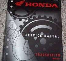 2005 Honda Recon TRX250TE/TRX250TM Service Manual