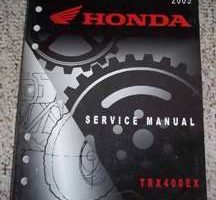 2005 Honda TRX400EX Service Manual