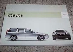 2005 Volvo V70 & V70R Owner's Manual