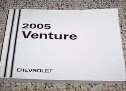 2005 Chevrolet Venture Owner's Manual