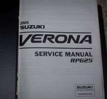 2005 Suzuki Verona Service Manual