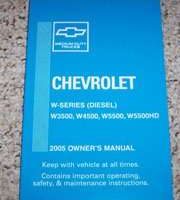 2005 Chevrolet W-Series Diesel Medium Duty Truck Owner's Manual