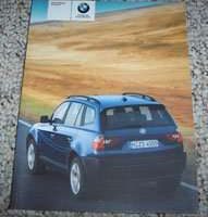 2005 BMW X3 Owner's Manual