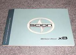 2005 Scion xB Owner's Manual