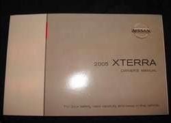 2005 Nissan Xterra Owner's Manual
