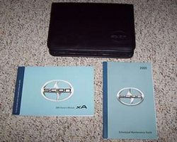 2005 Scion xA Owner's Manual Set