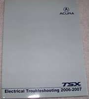 2007 Acura TSX Electrical Wiring Diagram Manual