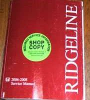 2006 Honda Ridgeline Service Manual