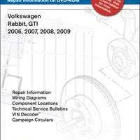 2008 Volkswagen Rabbit & GTI Service Manual DVD