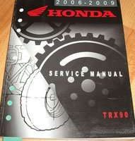 2009 Honda TRX90 & TRX90EX Fourtrax 90 ATV Service Manual