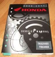 2011 Honda TRX250EX & TRX250X Sportrax 250EX/X ATV Service Manual