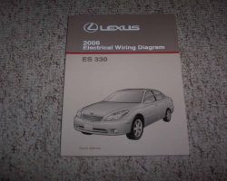 2006 Lexus ES330 Electrical Wiring Diagram Manual