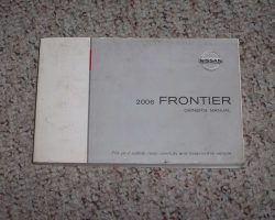 2006 Nissan Frontier Owner's Manual