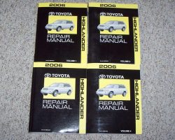 2006 Toyota Highlander Service Repair Manual