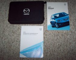 2006 Mazda3 Owner's Manual Set