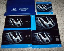 2006 Honda Odyssey Owner's Manual Set