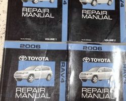 2006 Toyota Rav4 Service Manual