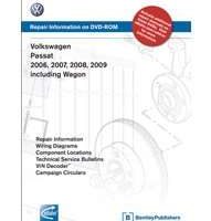2006 Volkswagen Passat Service Manual DVD
