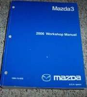 2006 Mazda3 Workshop Service Manual