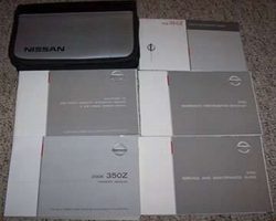 2006 Nissan 350Z Owner's Manual Set
