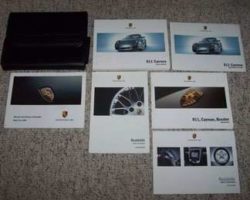 2006 Porsche 911 Carrera Owner's Manual Set