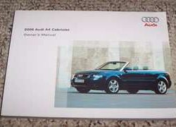 2006 Audi A4 Cabriolet Owner's Manual