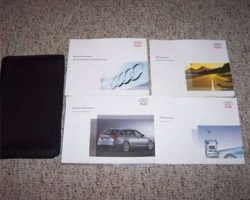 2006 Audi A6 Avant Owner's Manual Set
