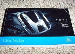 2006 Honda Accord Sedan Owner's Manual